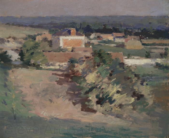 Theodore Robinson The Red House Spain oil painting art